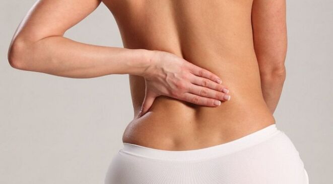 Ihe na-akpata osteochondrosis na mpaghara lumbar