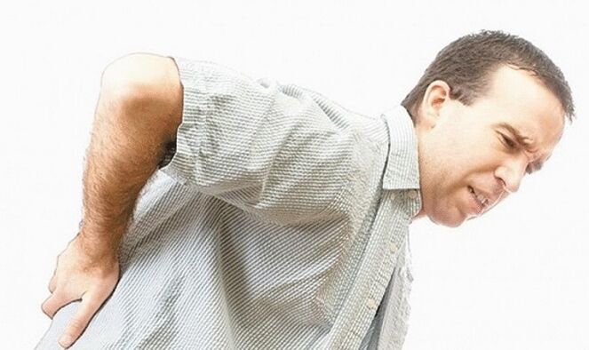 azụ mgbu na osteochondrosis nke lumbar spain